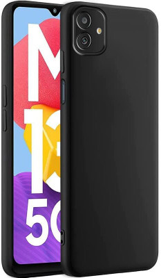 DropFit Back Cover for Samsung Galaxy G13 5G(Black, Matte Finish, Silicon, Pack of: 1)