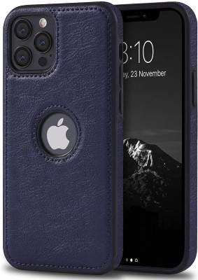 Evett Back Cover for Apple iPhone 11 Pro Max Premium Leather Case(Blue, Dual Protection, Pack of: 1)