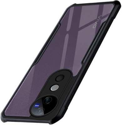 Aaralhub Back Cover for Vivo T3 Ultra 5G(Transparent, Dual Protection)