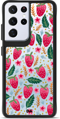 DailyObjects Back Cover for SAMSUNG Galaxy S21 Ultra(Pink, Hard Case, Pack of: 1)