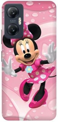 Rockyard Back Cover for Infinix Hot 20 5G, X666, MICKEY, MOUSE, MINNIE, MOUSE, DOLL, TEDDY, LOVE(Pink, Flexible, Silicon, Pack of: 1)