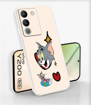 mobom Back Cover for Vivo Y200 5G(Multicolor, Dual Protection, Silicon, Pack of: 1)