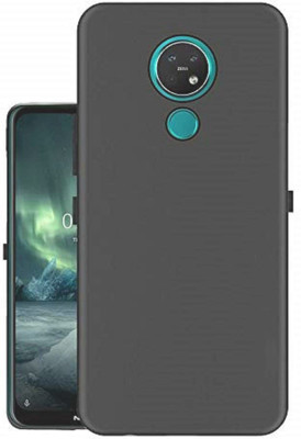 INSTYLE Back Cover for Nokia 7.2(Black, Grip Case, Silicon, Pack of: 1)