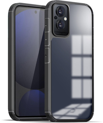 KARWAN Back Cover for Oppo F21 Pro 5G(Black, Shock Proof, Pack of: 1)