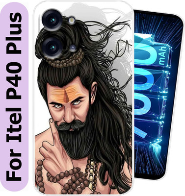 Tokito Back Cover for Itel P40 Plus(Transparent, Flexible, Silicon, Pack of: 1)