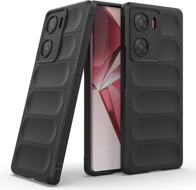 GLOBAL NOMAD Back Cover for Vivo V29e 5G(Black, 3D Case, Silicon, Pack of: 1)