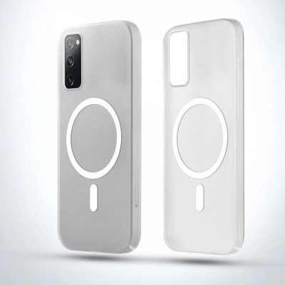 RESOURIS Back Cover for SAMSUNG Galaxy S20 FE(White, Magsafe, Pack of: 1)