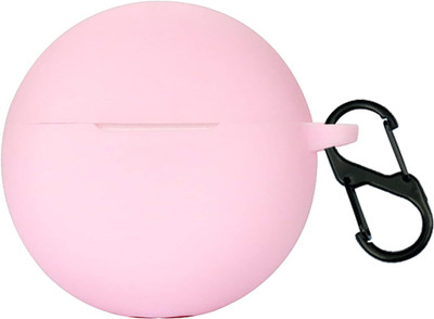 StyleOxx Silicone Press and Release Earbuds Pouch For OPPO Enco Air 2(Pink, OPPO Enco 2 /Enco Air 2i Buds Silicone Case Cover)
