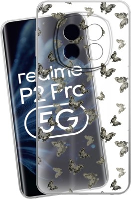 Selfless Back Cover for Oppo Realme P2 Pro 5G(Transparent, Dual Protection, Silicon, Pack of: 1)