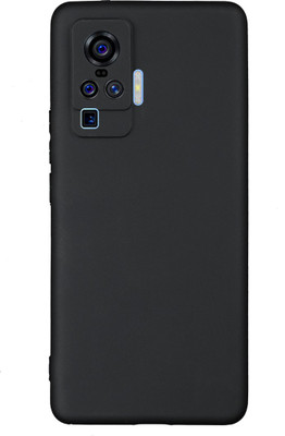 7printzone Back Cover for VIVO X50 PRO(Black, Flexible, Silicon)