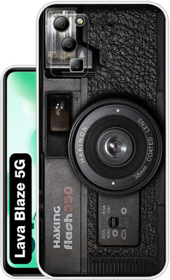 Case Club Back Cover for Lava Blaze 5G(Black, Grip Case, Silicon, Pack of: 1)