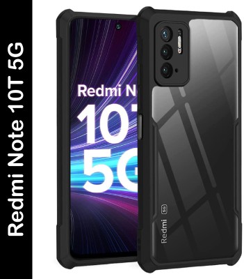 ADI Creations Back Cover for Redmi Note 10T 5G, Poco M3 Pro 5G(Black, Camera Bump Protector, Pack of: 1)