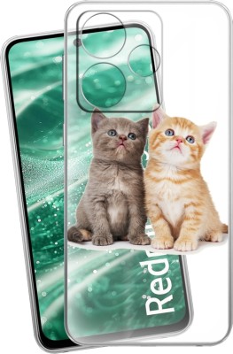 Selfless Back Cover for Redmi 13 5G(Transparent, Dual Protection, Silicon, Pack of: 1)