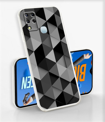 mobom Back Cover for Infinix Hot 12(Multicolor, Dual Protection, Silicon, Pack of: 1)