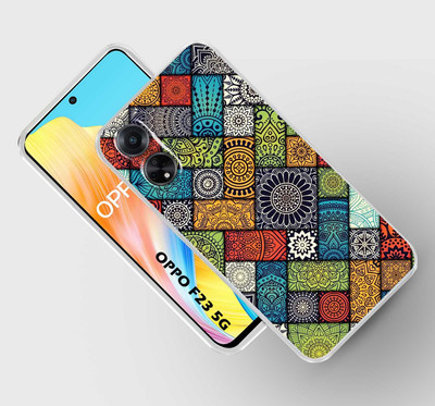 Cravation Back Cover for OPPO F23 5G(Multicolor, Silicon, Pack of: 1)