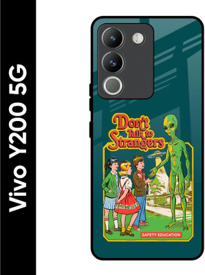 Hocopoco Back Cover for Vivo Y200 5G(Green, Grip Case, Pack of: 1)