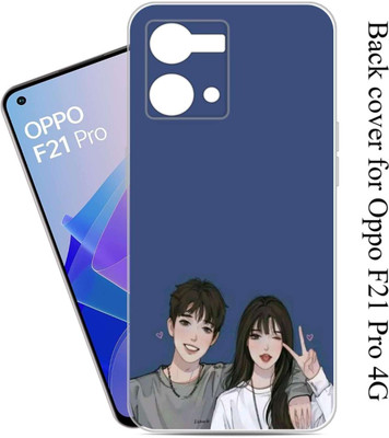 Flaminto Back Cover for OPPO F21 Pro(Multicolor, Dual Protection, Silicon, Pack of: 1)