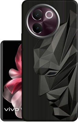 Casekoo - IN CASEKOO IN LOVE Back Cover for Vivo V30e 5G(Black, Shock Proof, Silicon, Pack of: 1)