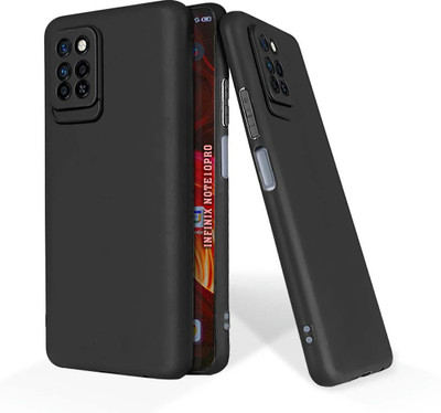CLASSYPRINT Back Cover for Infinix Note 10 Pro(Black)