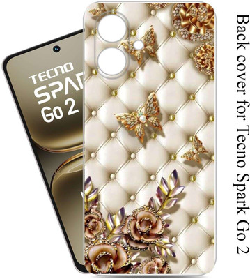 Chic Vibe Back Cover for Tecno Spark Go 2(Multicolor, Grip Case, Silicon, Pack of: 1)