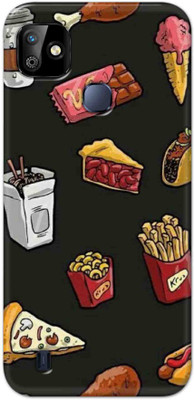 NDCOM Back Cover for Infinix Smart HD 2021 Always Hungry Printed(Multicolor, Hard Case, Pack of: 1)