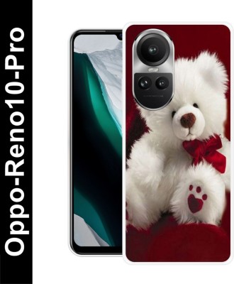 PLUSCASE HD MOVIES Back Cover for Oppo Reno 10 Pro 5G(White, Maroon, Flexible, Silicon, Pack of: 1)