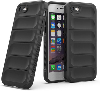 Cover Alive Back Cover for Apple iPhone 7(Black, Camera Bump Protector, Pack of: 1)