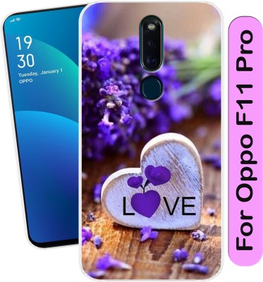 Goldista Back Cover for Oppo F11 Pro(Transparent, Flexible, Silicon, Pack of: 1)