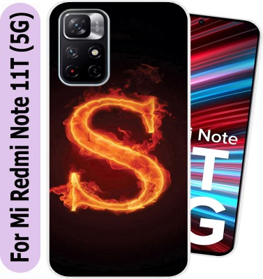 SmartGoldista Back Cover for Mi Redmi Note 11T 5G(Transparent, Flexible, Silicon, Pack of: 1)