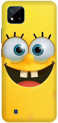 DIKRO Back Cover for realme C11 2021, RMX3231, YELLOW, MINIONS, CARTOON, FUNNY(Yellow, Hard Case, Pack of: 1)