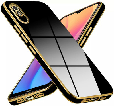 Mystry Box Back Cover for Redmi 9A(Black, Shock Proof, Silicon, Pack of: 1)