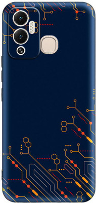 CLASSYPRINT Back Cover for Infinix Hot 12 Play(Black)