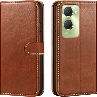 Forgive Back Cover for Vivo T3 Lite 5G(Brown, Cases with Holder, Pack of: 1)