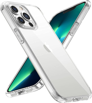 CASEVIBE Back Cover for iPhone 13 Pro, Apple iPhone 13 Pro(Transparent, Flexible, Pack of: 1)