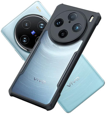 JASH Back Cover for Vivo X100 Pro 5G(Black, Shock Proof, Silicon, Pack of: 1)