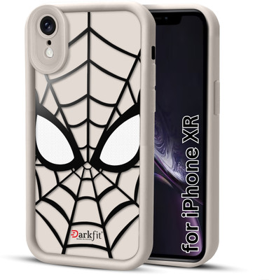 DARKFIT Back Cover for Apple iPhone XR(White, Flexible, Silicon, Pack of: 1)