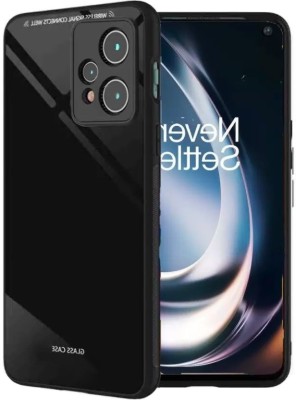A3sprime Back Cover for OnePlus Nord CE 2 Lite 5G, [Shockproof & Drop Protective 9H Hardness Back Glass Case Cover](Black, Shock Proof, Pack of: 1)