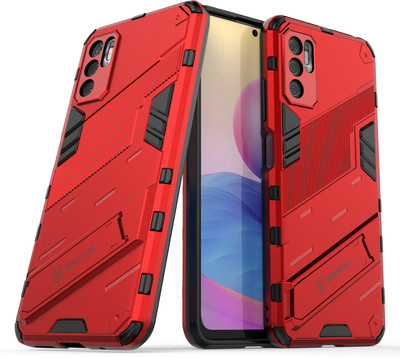 Mobile Mart Back Cover for Redmi Note 10T 5G, POCO M3 Pro 5G(Red, Camera Bump Protector, Pack of: 1)