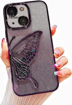 Gift Globe Back Cover for Apple iPhone 14(Purple, Magsafe, Pack of: 1)