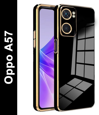 KARWAN Back Cover for Oppo A57 4G, Oppo 57 5G ,Oppo A57E,Oppo A57S,Oppo A77 ,Oppo A77S(Black, Shock Proof, Silicon, Pack of: 1)