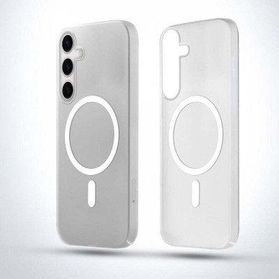 RESOURIS Back Cover for Samsung Galaxy M16 5G, Samsung M16(White, Magsafe, Pack of: 1)