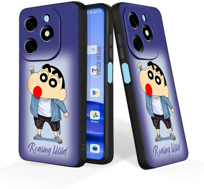 CLASSYPRINT Back Cover for Tecno Spark 20 , Infinix Hot 40I(Black)