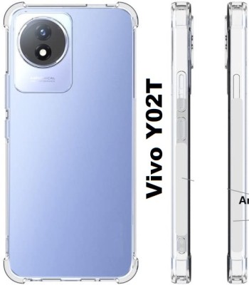 GDBUY Back Cover for vivo Y02t(Transparent, Shock Proof, Silicon, Pack of: 1)