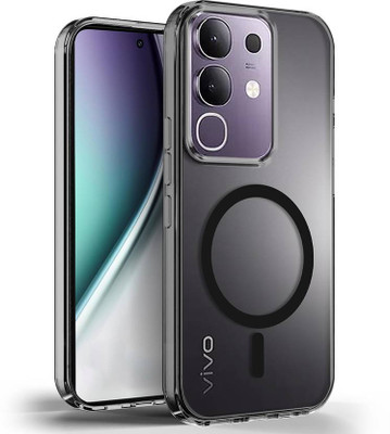 Micvir Back Cover for Vivo Y31 Pro 5G(Black, Shock Proof, Pack of: 1)