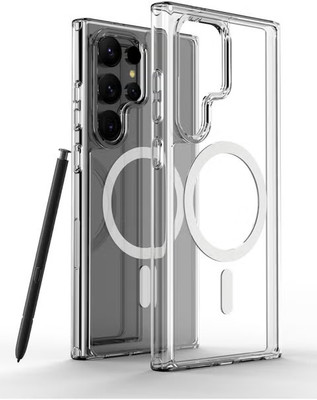 IVORY Back Cover for Samsung s24 ultra(Transparent, Flexible, Pack of: 1)