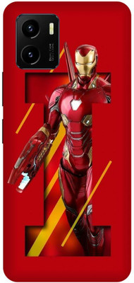 Play Fast Back Cover for vivo Y15s, V2120, IRON, MAN, MARVEL, SUPER, HERO(Red, Hard Case, Pack of: 1)