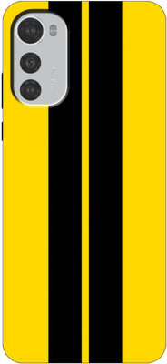 KoversKart Back Cover for MOTOROLA MOTO E32S Black Line Pattern Printed Mobile Case(Multicolor, Flexible, Silicon, Pack of: 1)