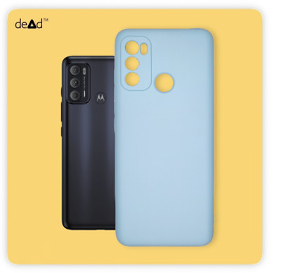 dead Back Cover for Motorola G60(Blue, Grip Case, Pack of: 1)