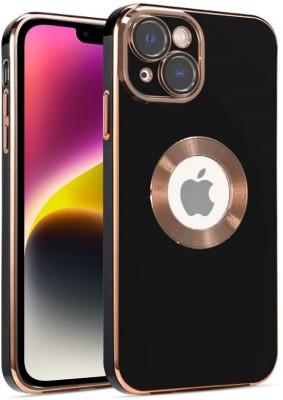 APTIVOS Back Cover for Apple iPhone 14 Shock Proof CD Chrome Logo Case(Black, Dual Protection, Pack of: 1)