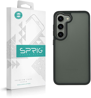 Sprig Translucent Back Cover for Sprig Translucent Back Cover for SAMSUNG Galaxy S23 5G (Black, Grip Case, Pack of: 1)(Black, Magsafe, Pack of: 1)